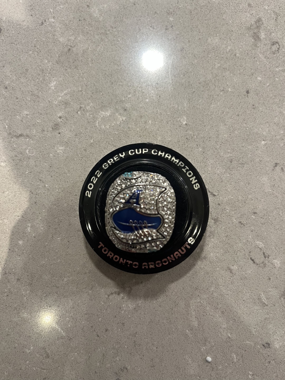 Argonauts 2022 Grey Cup Champions Ring-Replica - photo 2