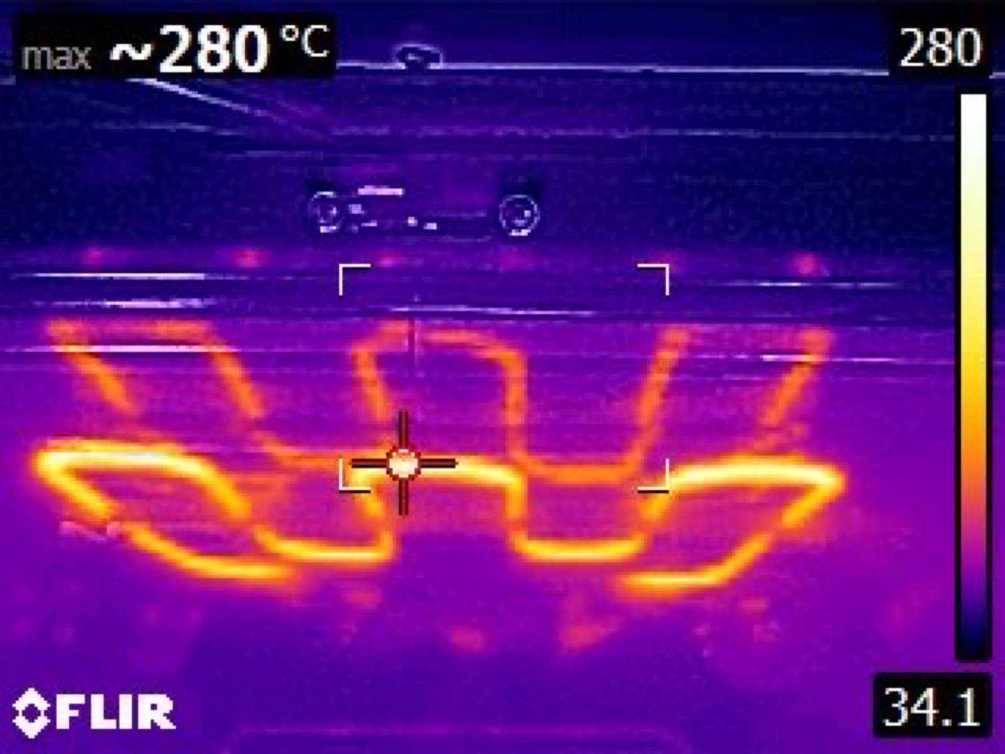 GE Glasstop Range - photo 3