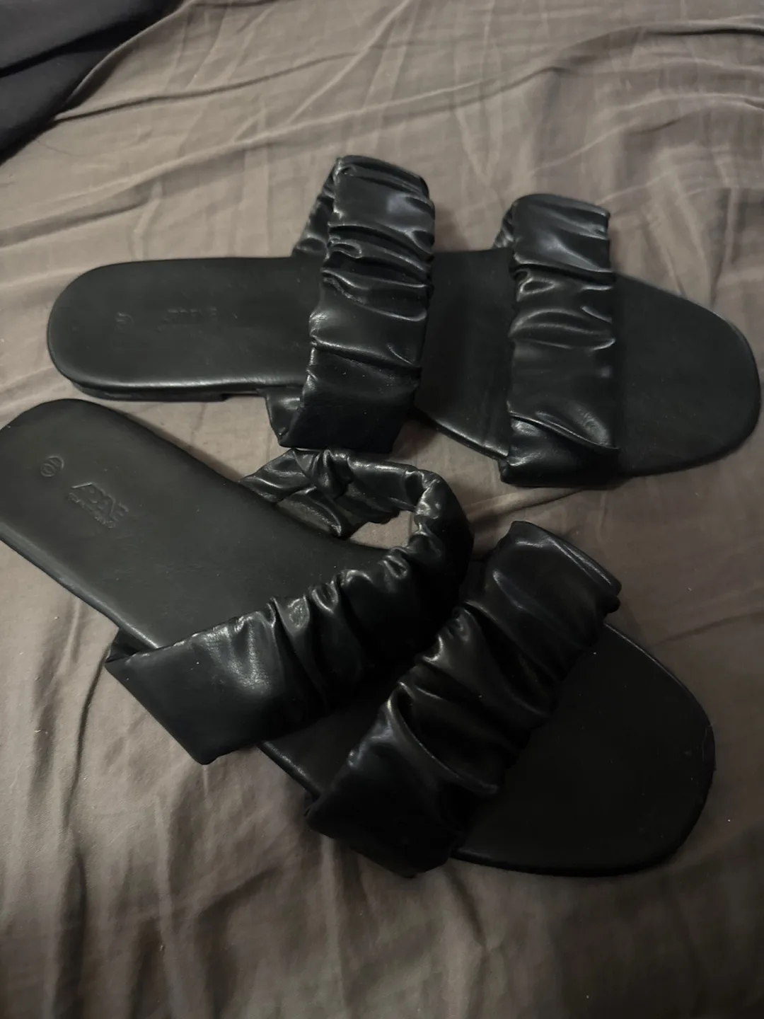 Black Sandals - Size 10 thumbnail