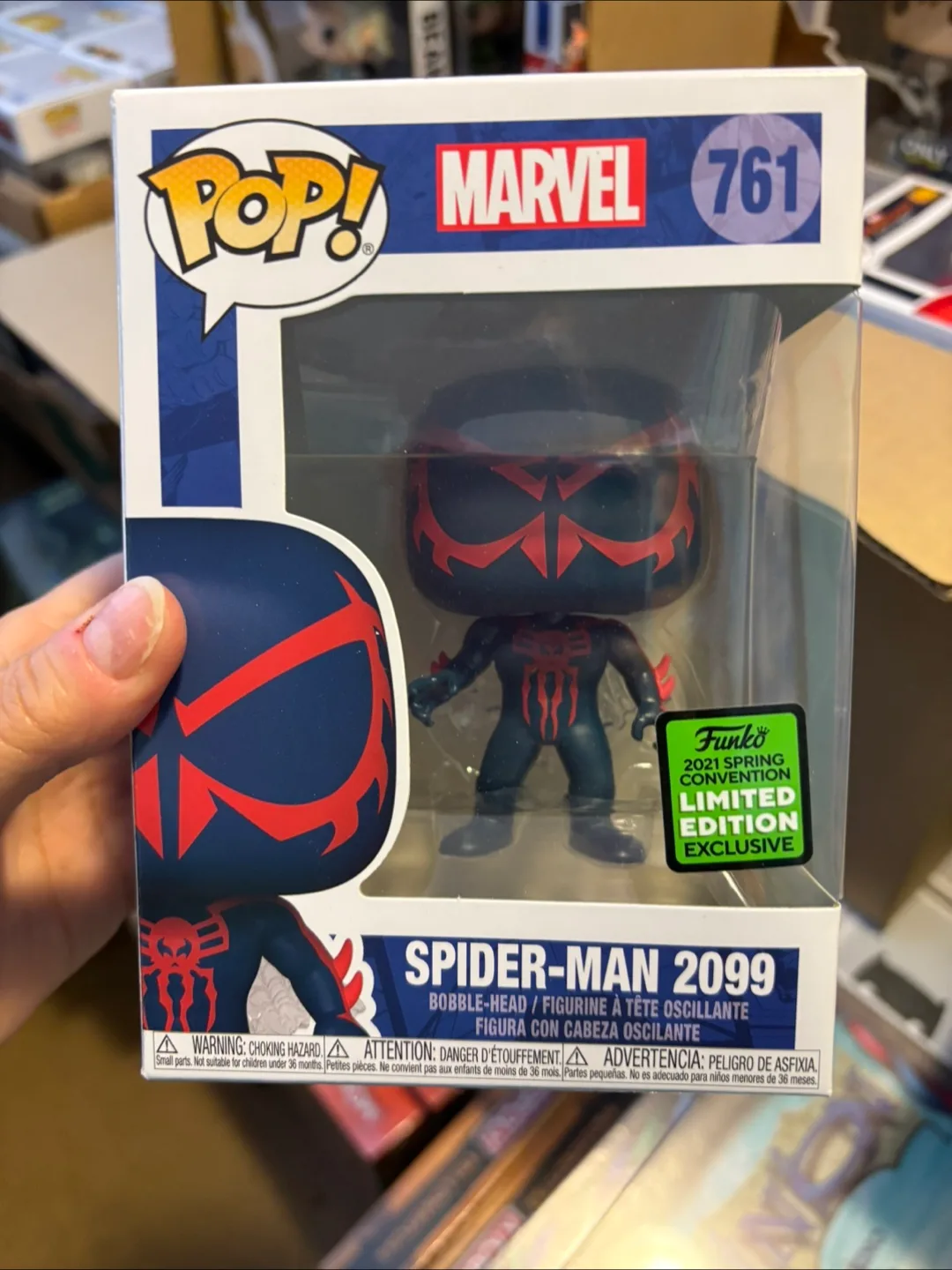 Funko Marvel Spider-Man 2099 Convention 2021 Vaulted thumbnail