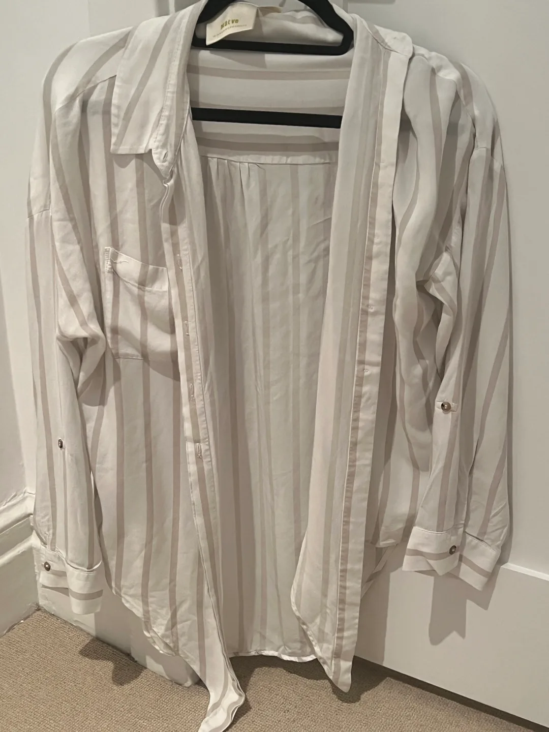 Maeve Anthropologie Striped Blouse - Size Small thumbnail