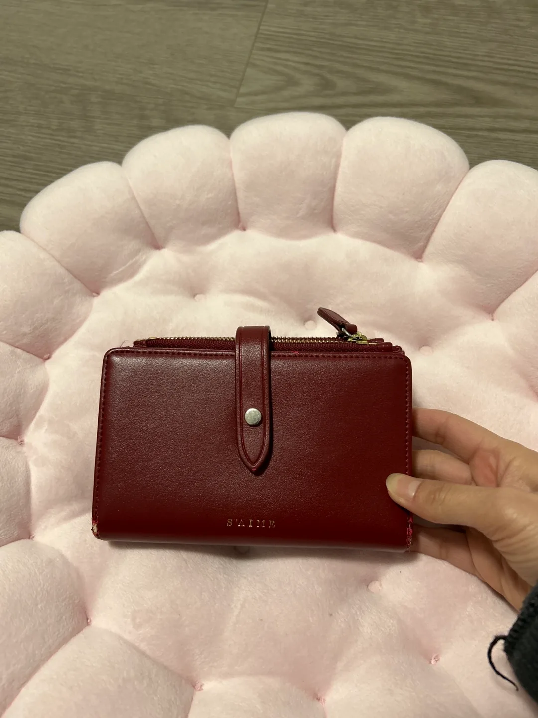 SAIME Burgundy Wallet thumbnail