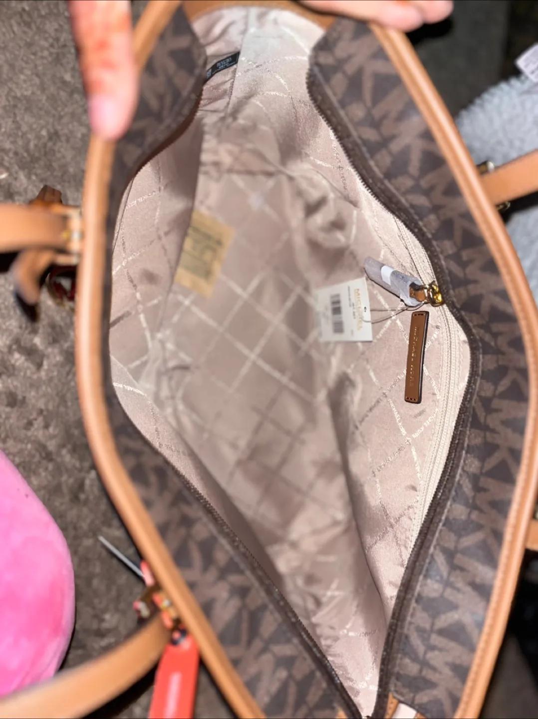 Michael Kors Jet Set Item Tote - Brown image indicator(4)