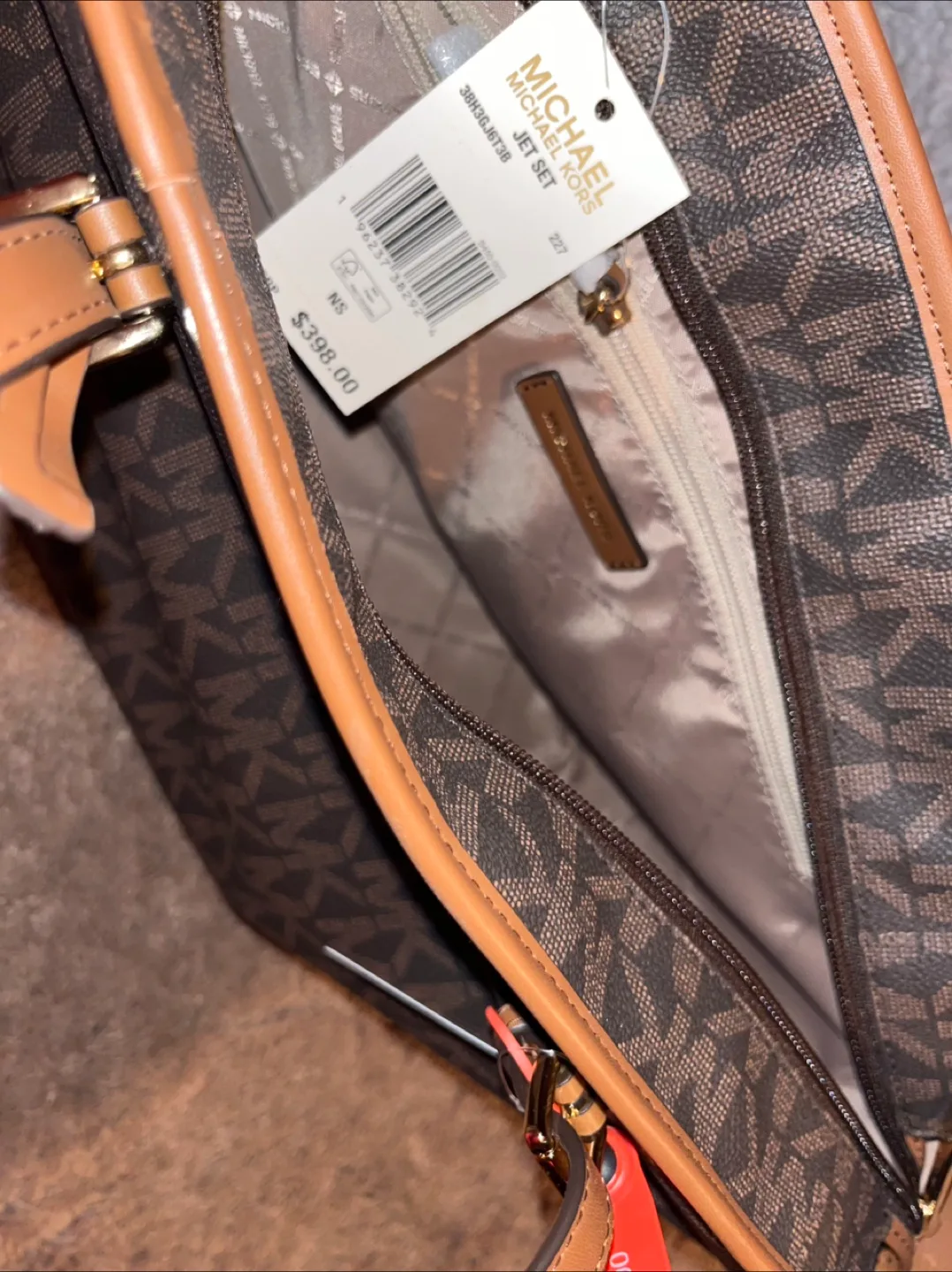 Michael Kors Jet Set Item Tote - Brown image indicator(2)