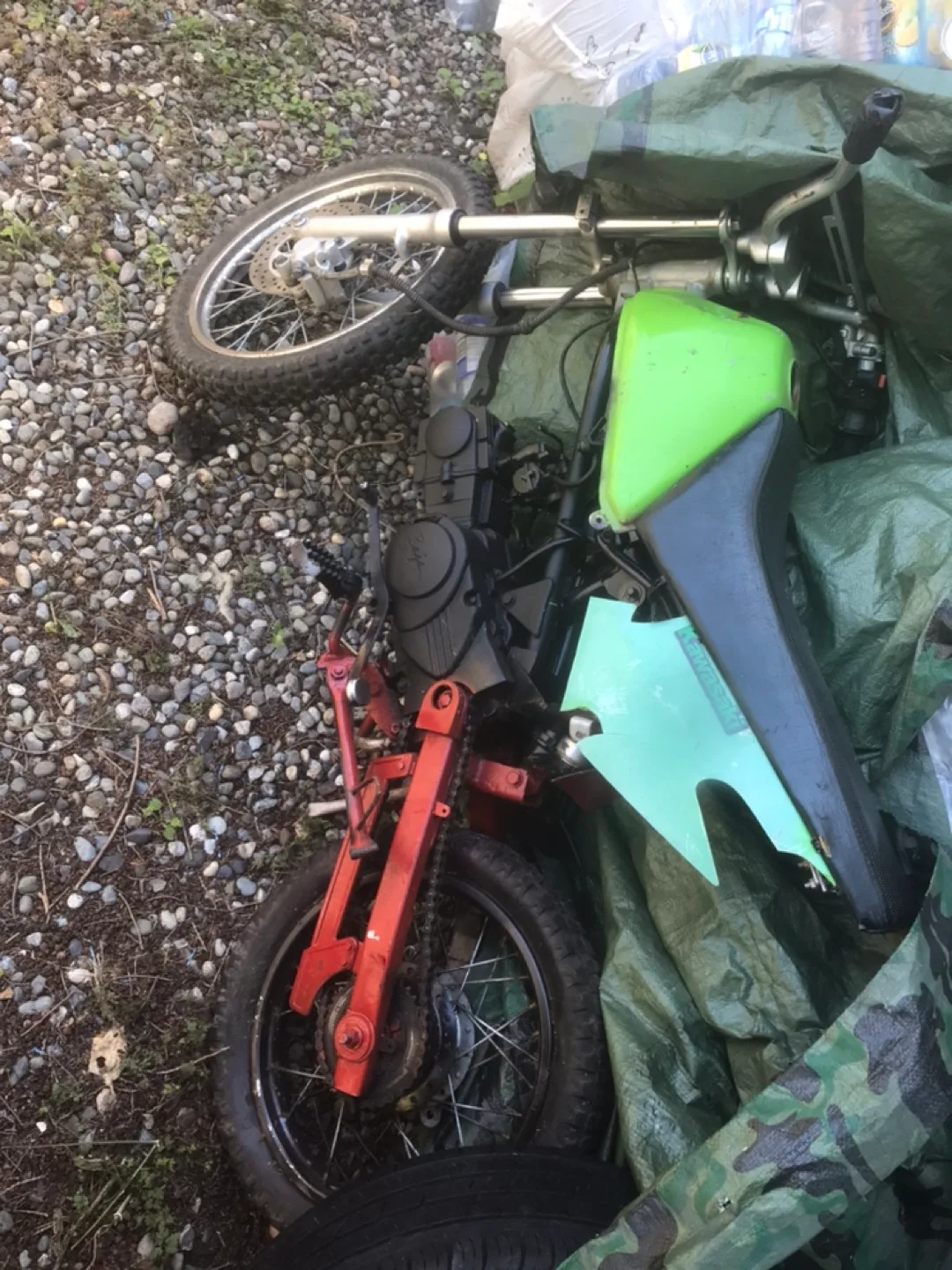 Dirt 3 speed 4 stroke pit bike thumbnail