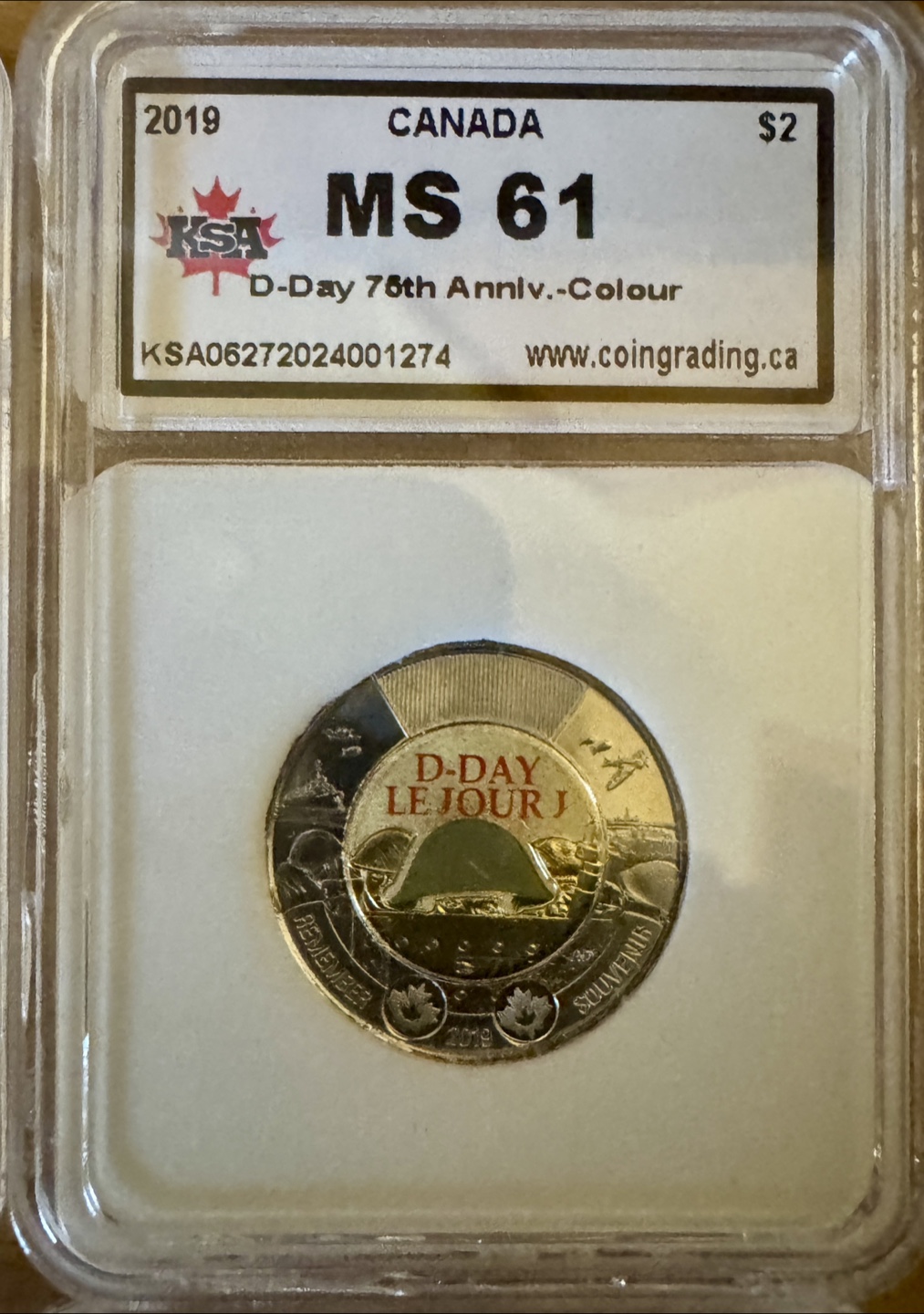 7 Canadian Graded Coins - 2019, 2020, 2021 - photo 5