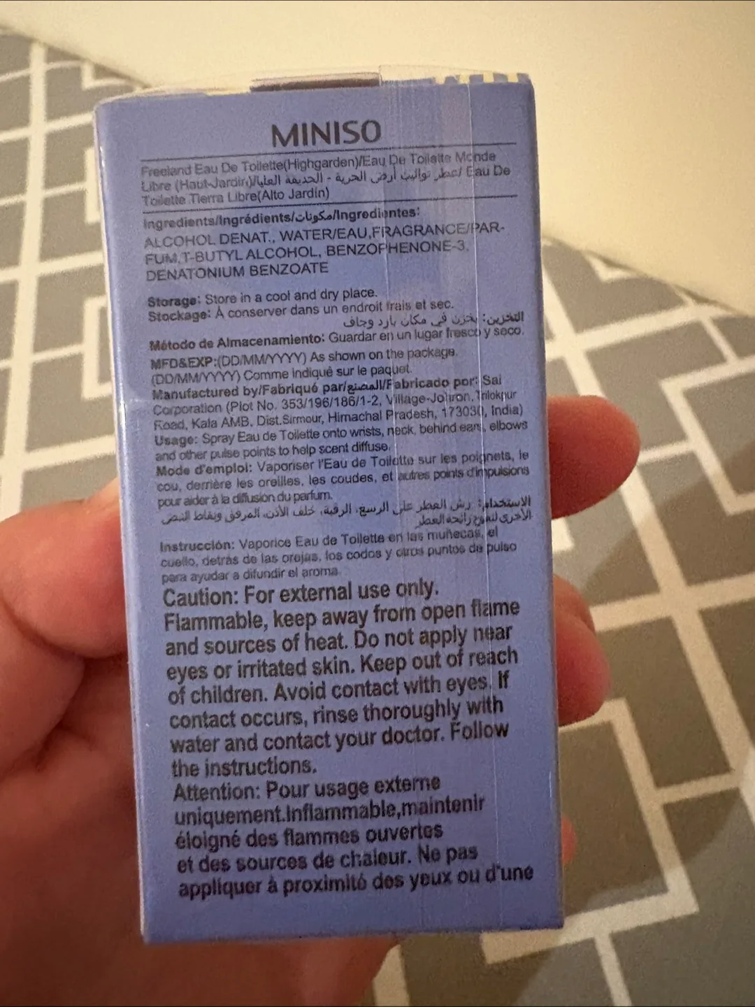 Miniso Freeland Eau de Toilette image indicator(2)
