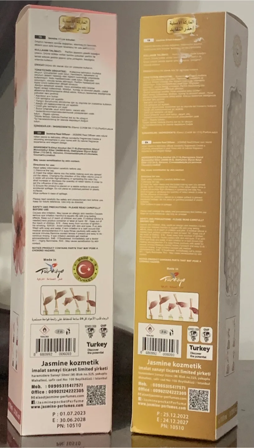 Jasmine Reed Diffuser Set - Flower & Turkish Hamam image indicator(3)