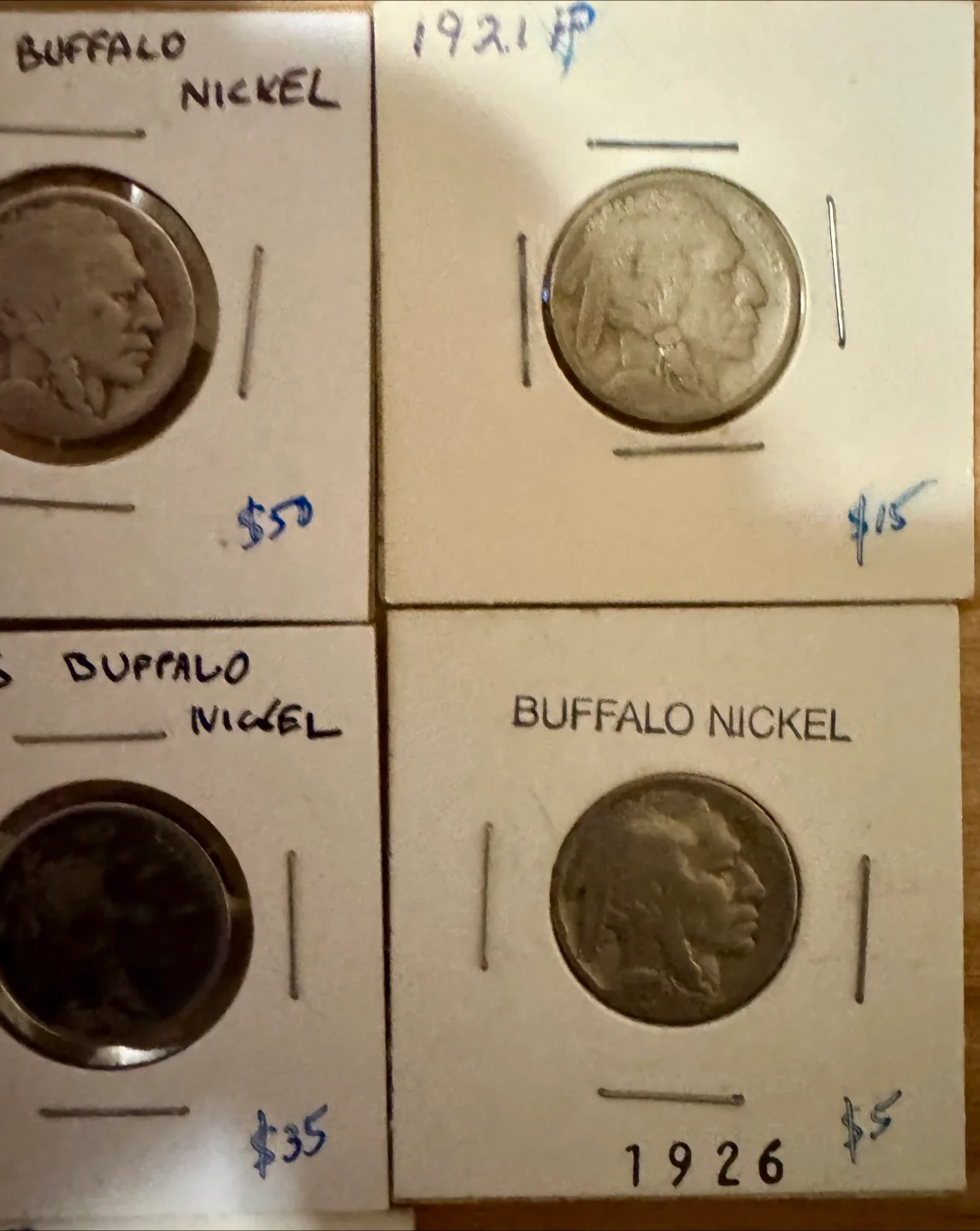 Vintage USA Buffalo & Liberty Nickels - Collectible Coins image indicator(7)