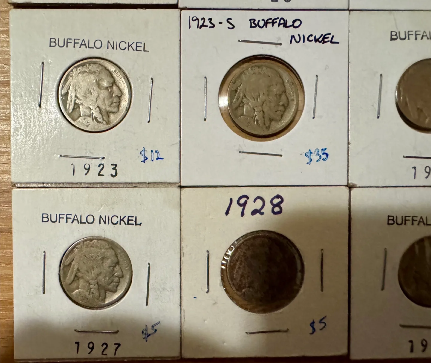 Vintage USA Buffalo & Liberty Nickels - Collectible Coins image indicator(9)