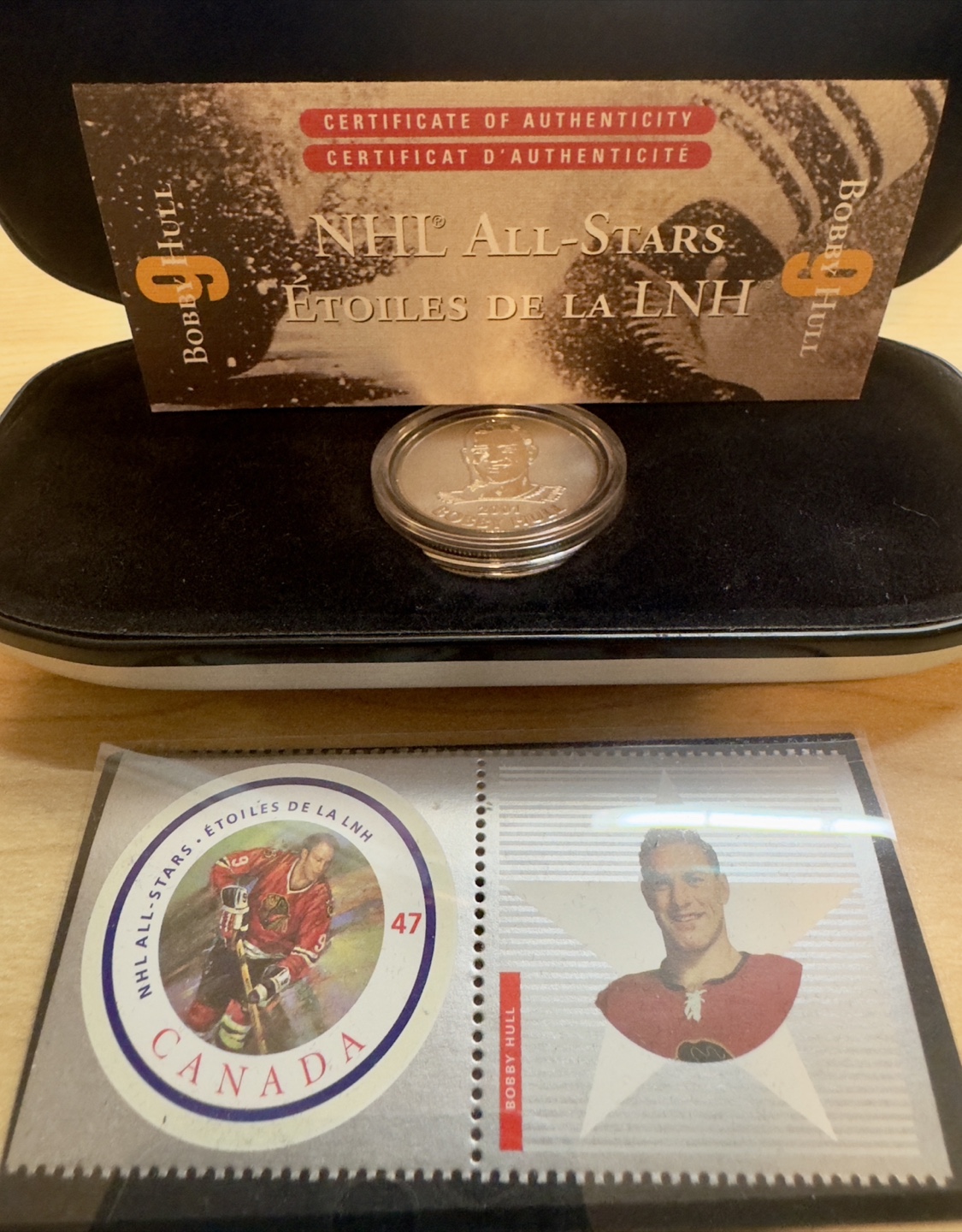 NHL & Figure Skating 2001 Stamp & Medallion Sets - photo 5