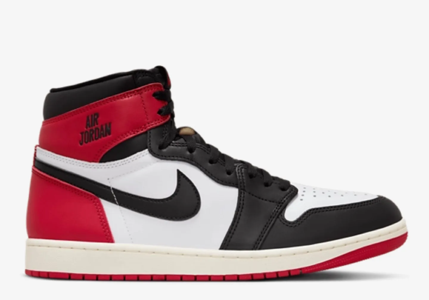 Air Jordan 1 Retro High OG Black Toe (size 10.5) - Deadstock thumbnail