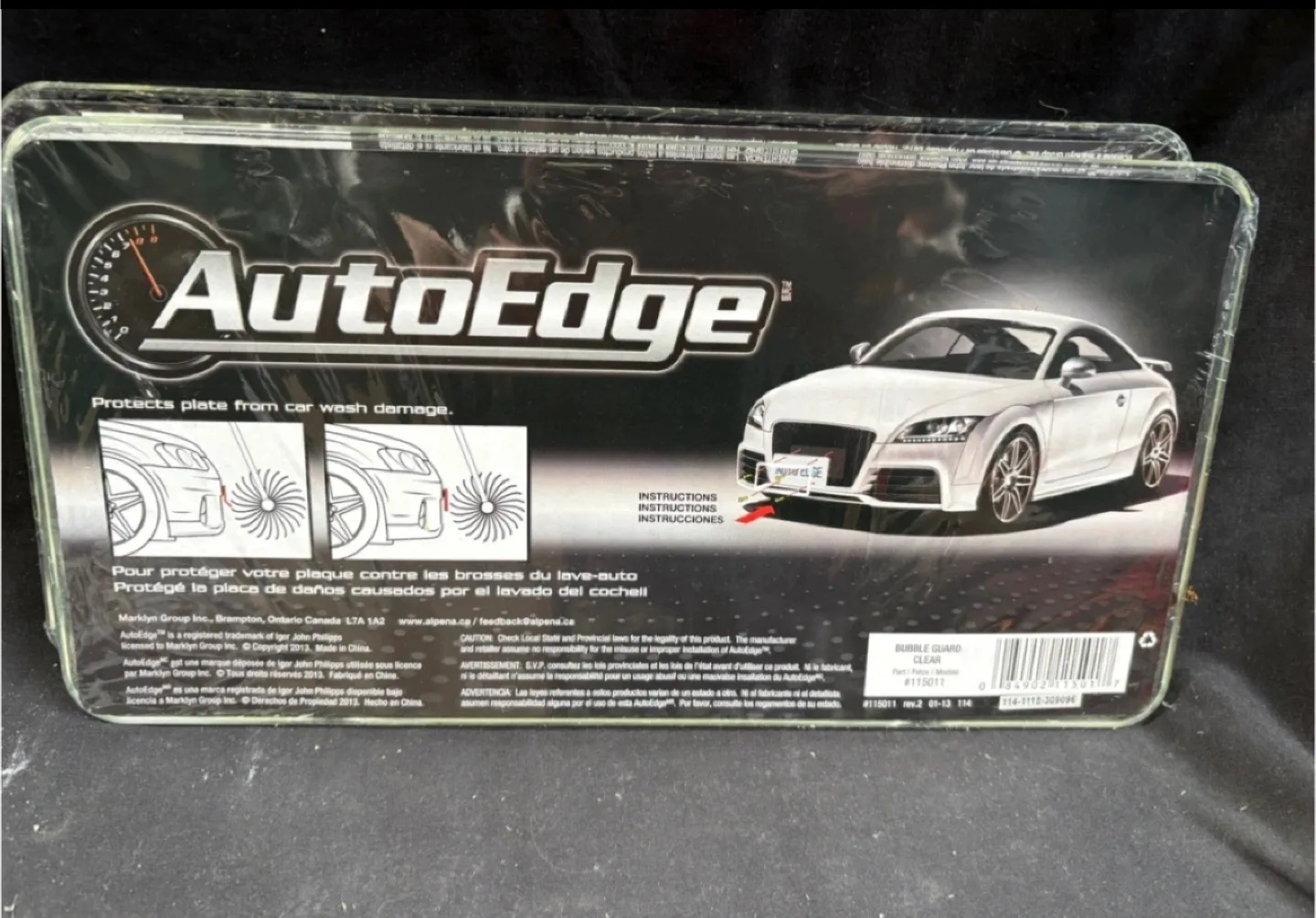 AutoEdge License Plate Protector - New in Package! image indicator(3)