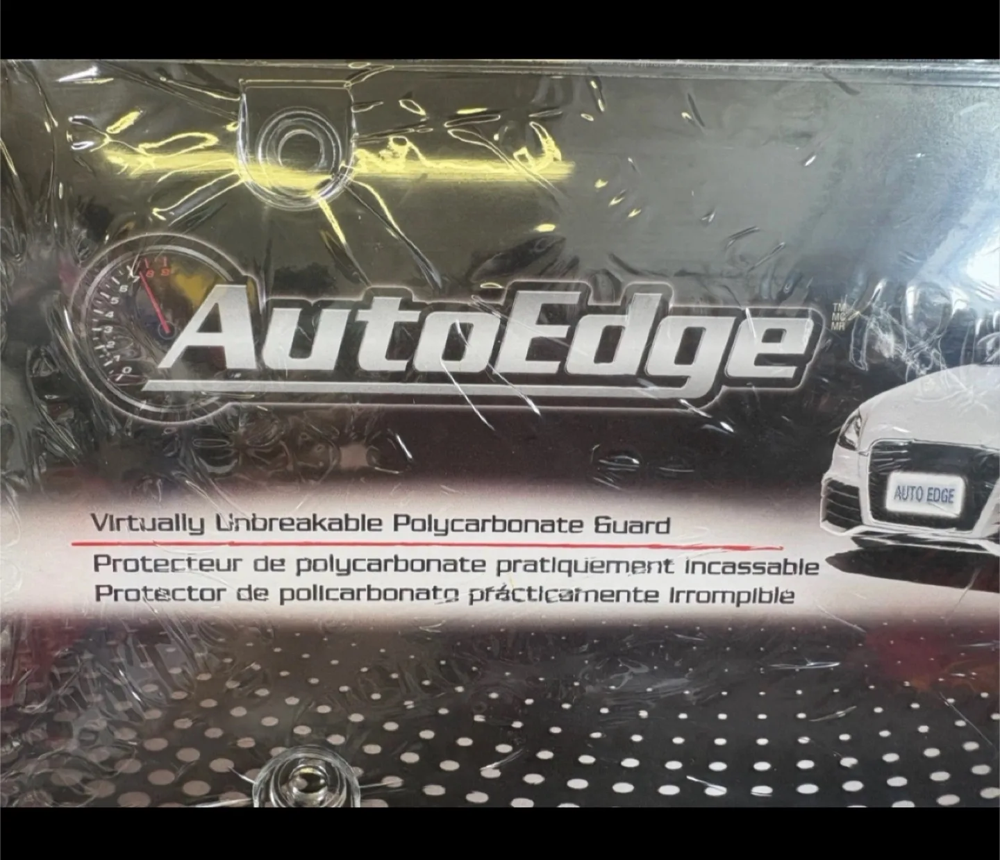 AutoEdge License Plate Protector - New in Package! image indicator(2)