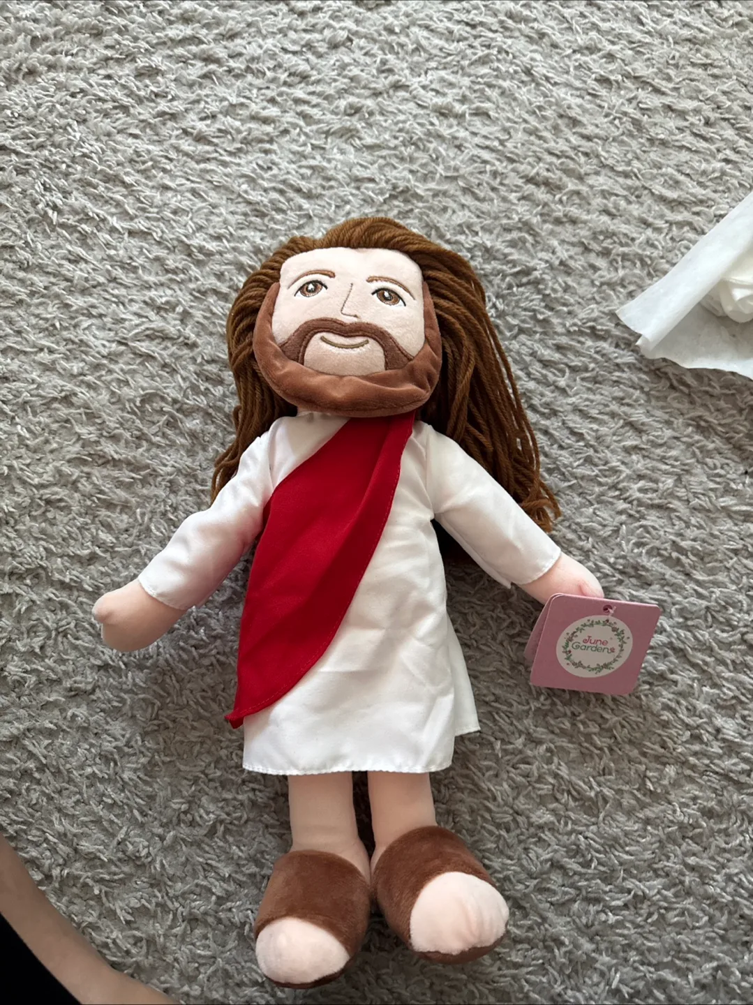June & Gardens Jesus Plush Doll thumbnail