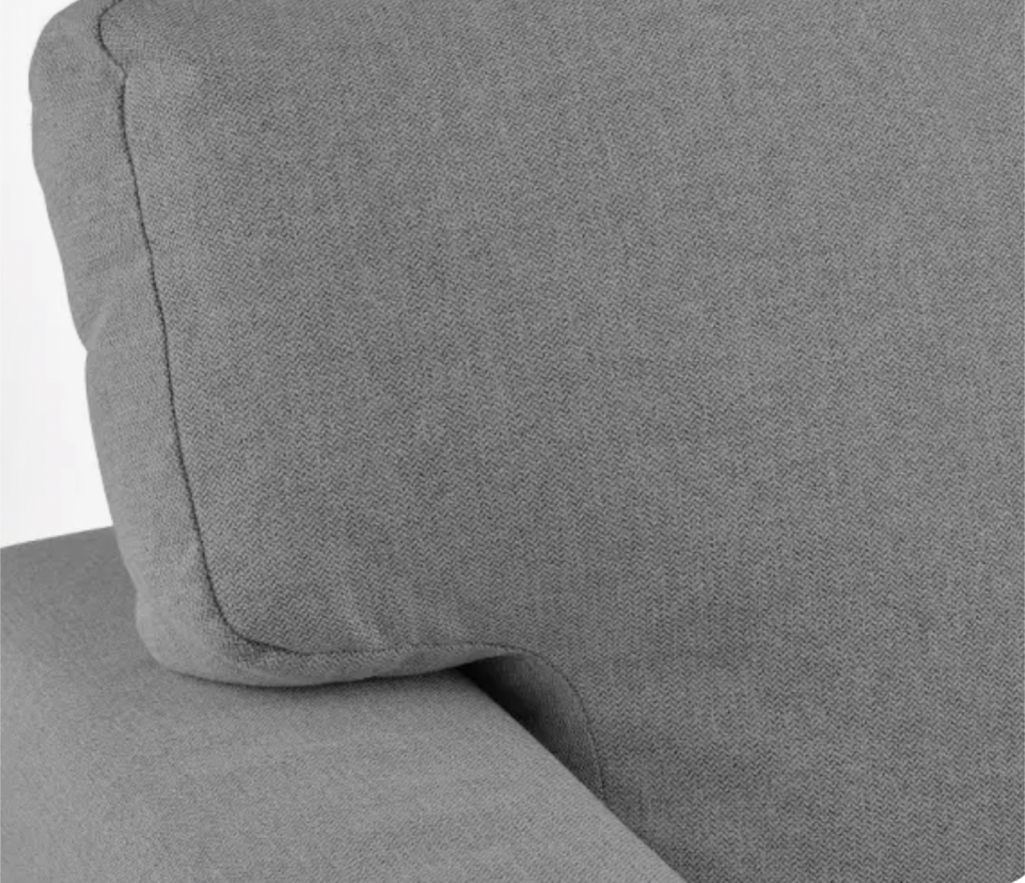 Grey Sectional Sofa bed with Storage - photo 4