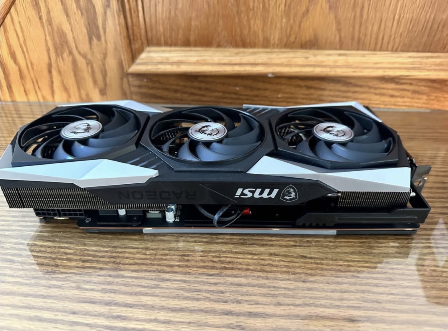 MSI AMD Radeon RX 6800 XT Gaming X Trio 16G Graphics Card - photo 3
