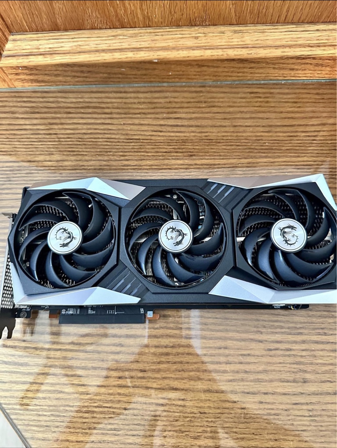 MSI AMD Radeon RX 6800 XT Gaming X Trio 16G Graphics Card - photo 2