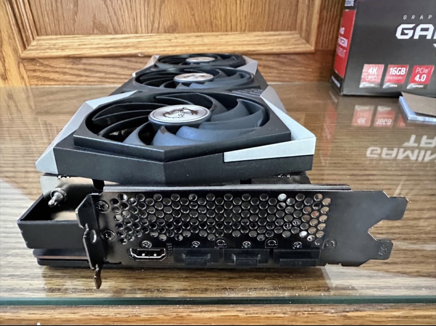 MSI AMD Radeon RX 6800 XT Gaming X Trio 16G Graphics Card - photo 5