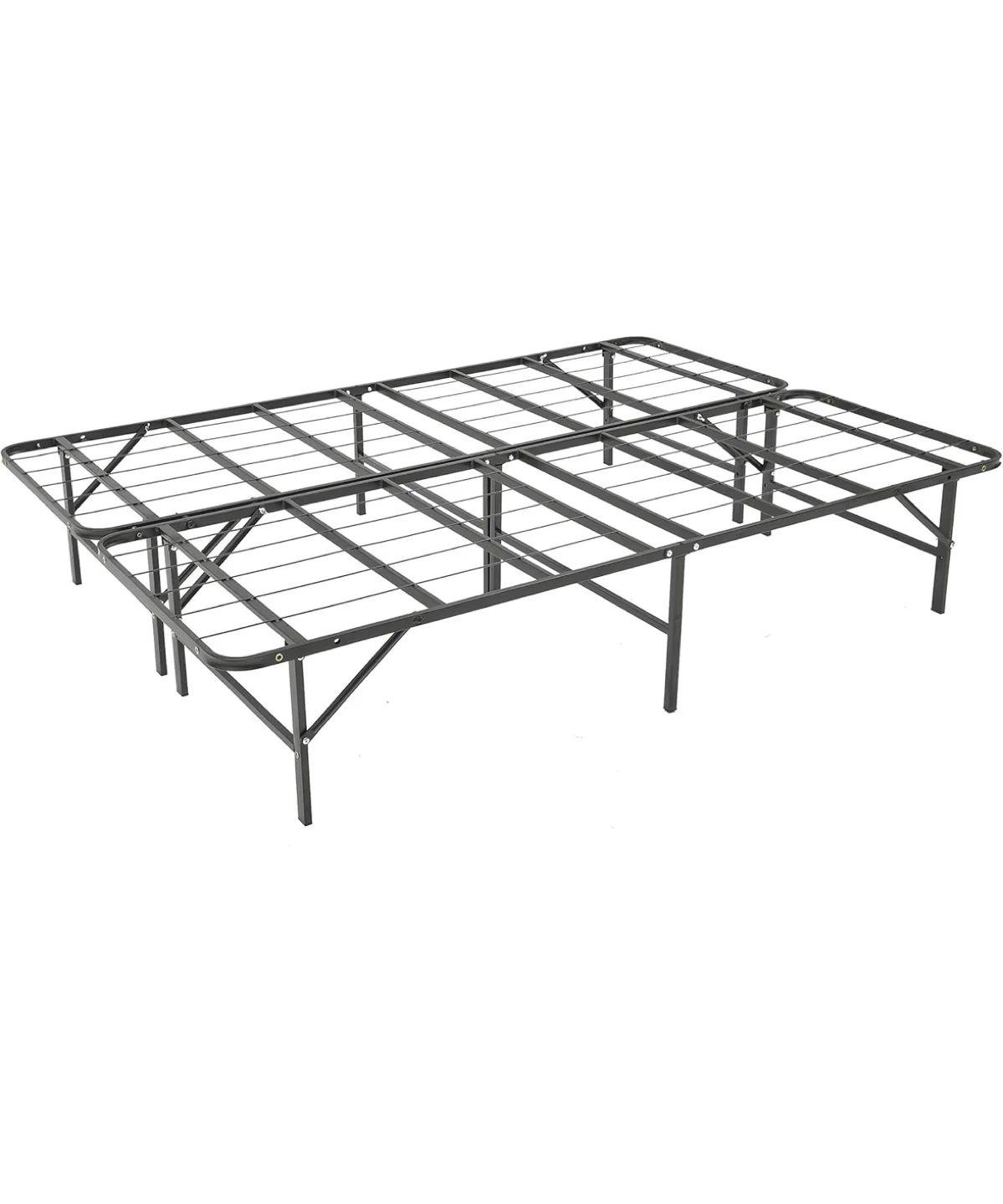 queen size foldable metal bed frame