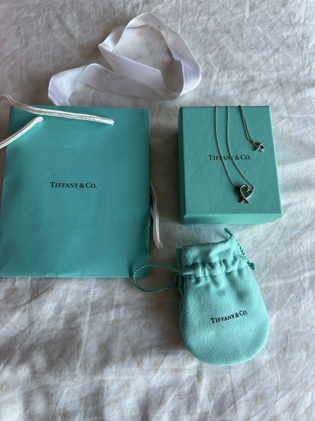Tiffany & Co. Silver Loving Heart Pendant - photo 2