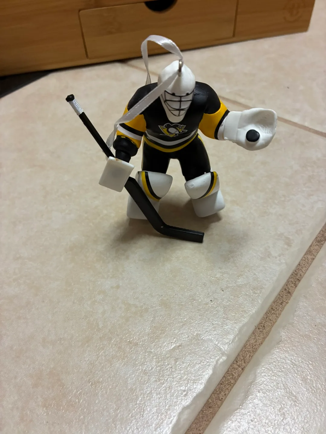 Pittsburgh Penguins Goalie Ornament thumbnail