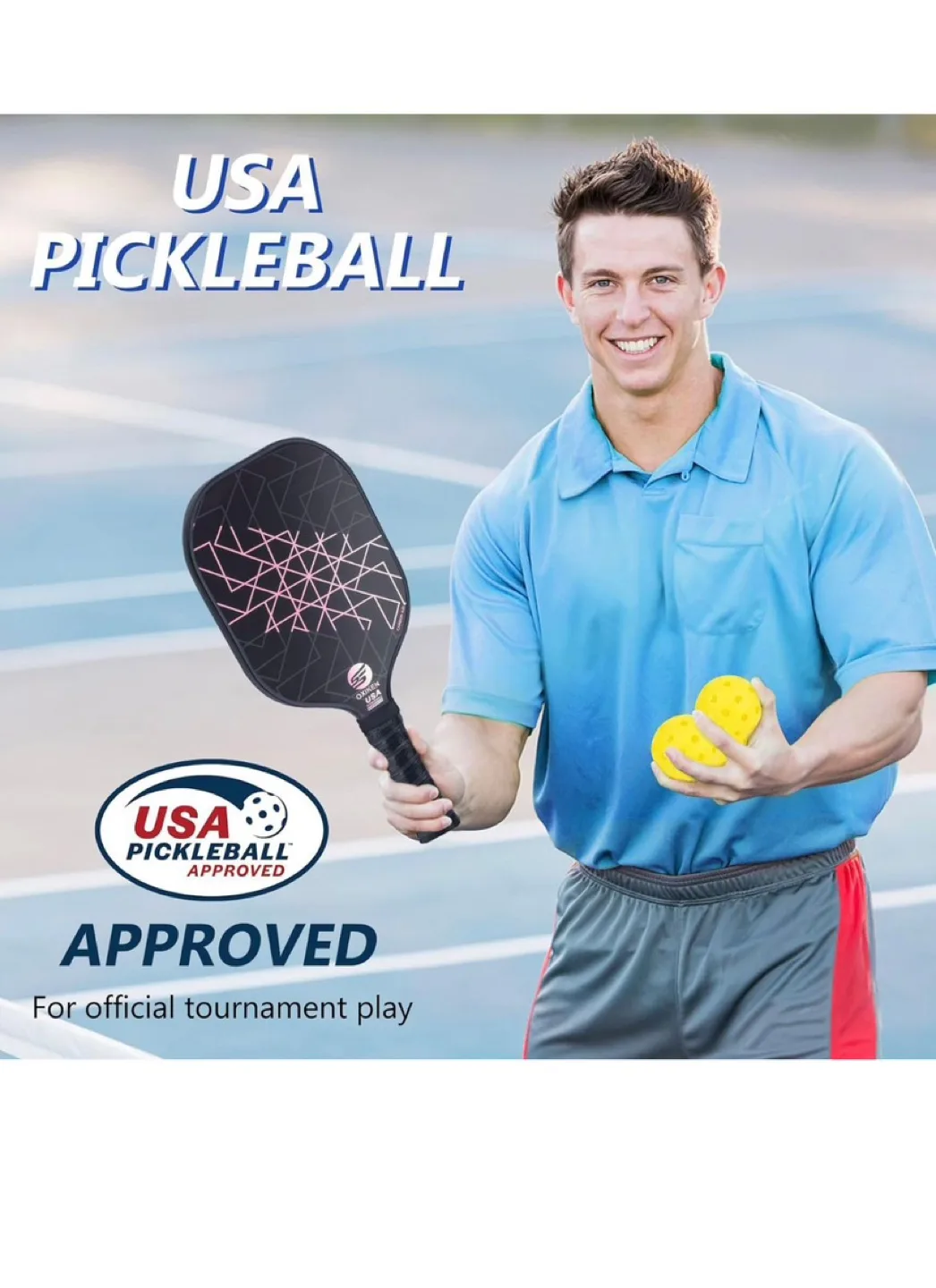 Oxiken Carbon Air Pickleball Paddle image indicator(6)