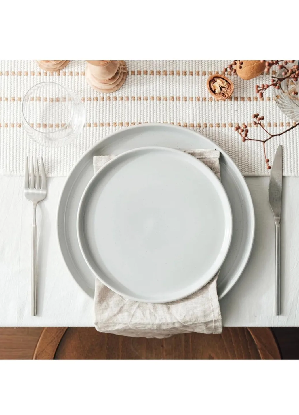 Grey Dinnerware Set thumbnail