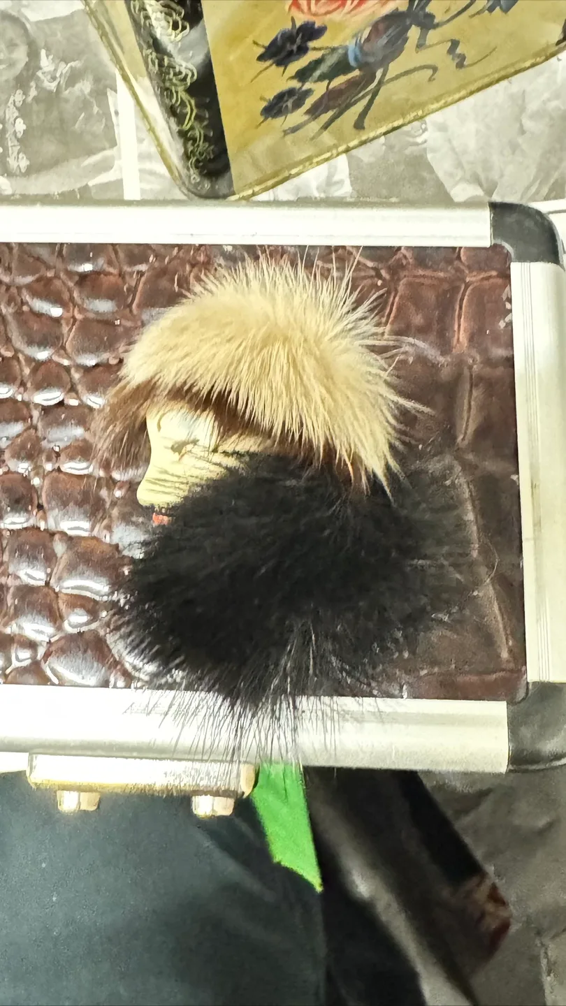Vintage Framed Fur Art thumbnail