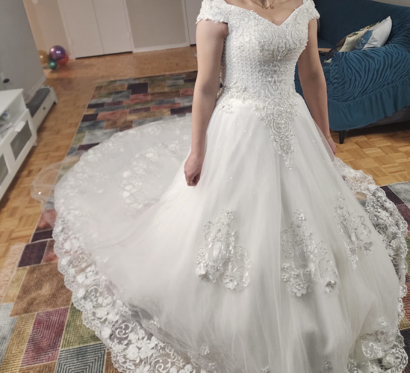 White Wedding Dress - photo 2