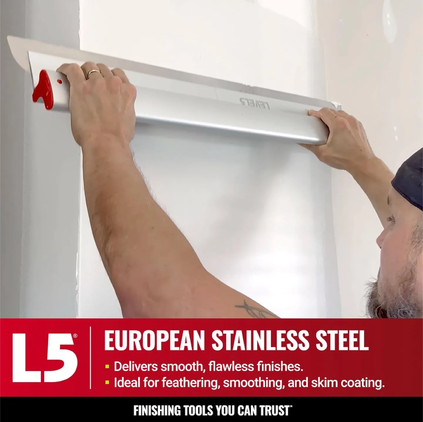 LEVEL5 Skimming Blade, 32” | Smoothing/Knock-Down Knife thumbnail