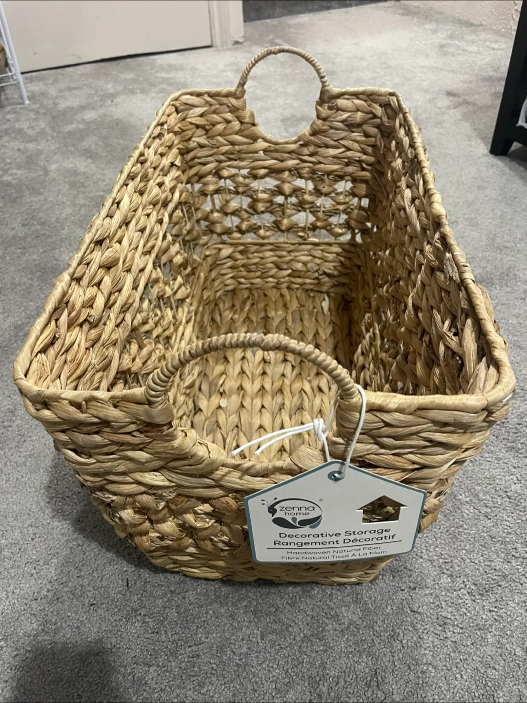 Zenna Home Decorative Storage Basket thumbnail