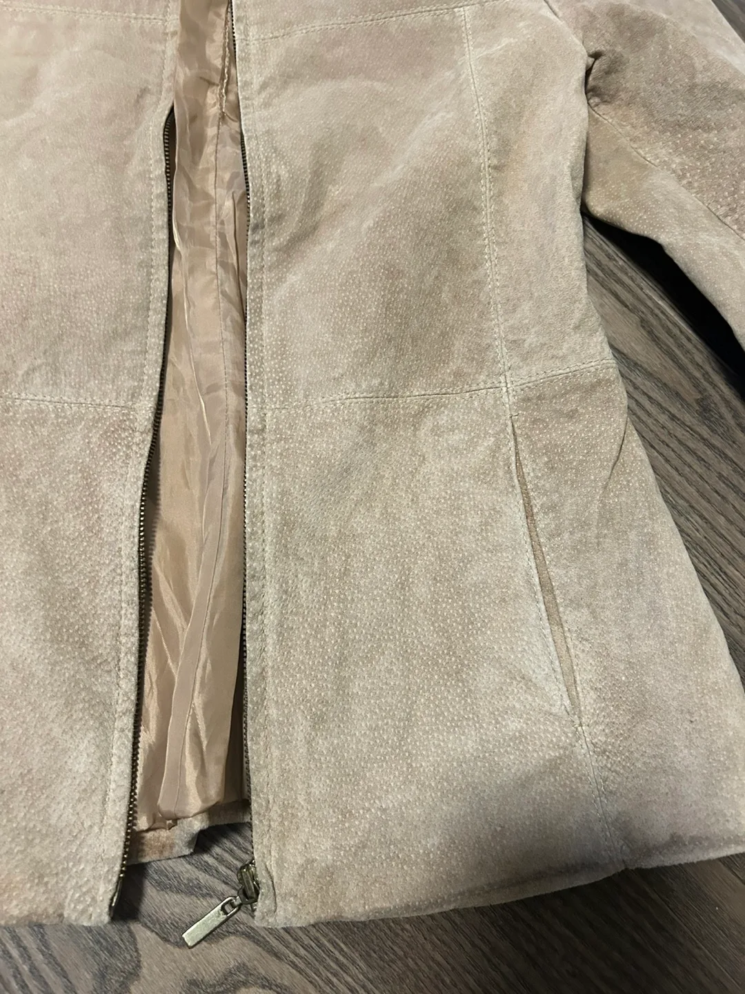 Vintage Tan Leather Jacket 🇨🇦 image indicator(2)