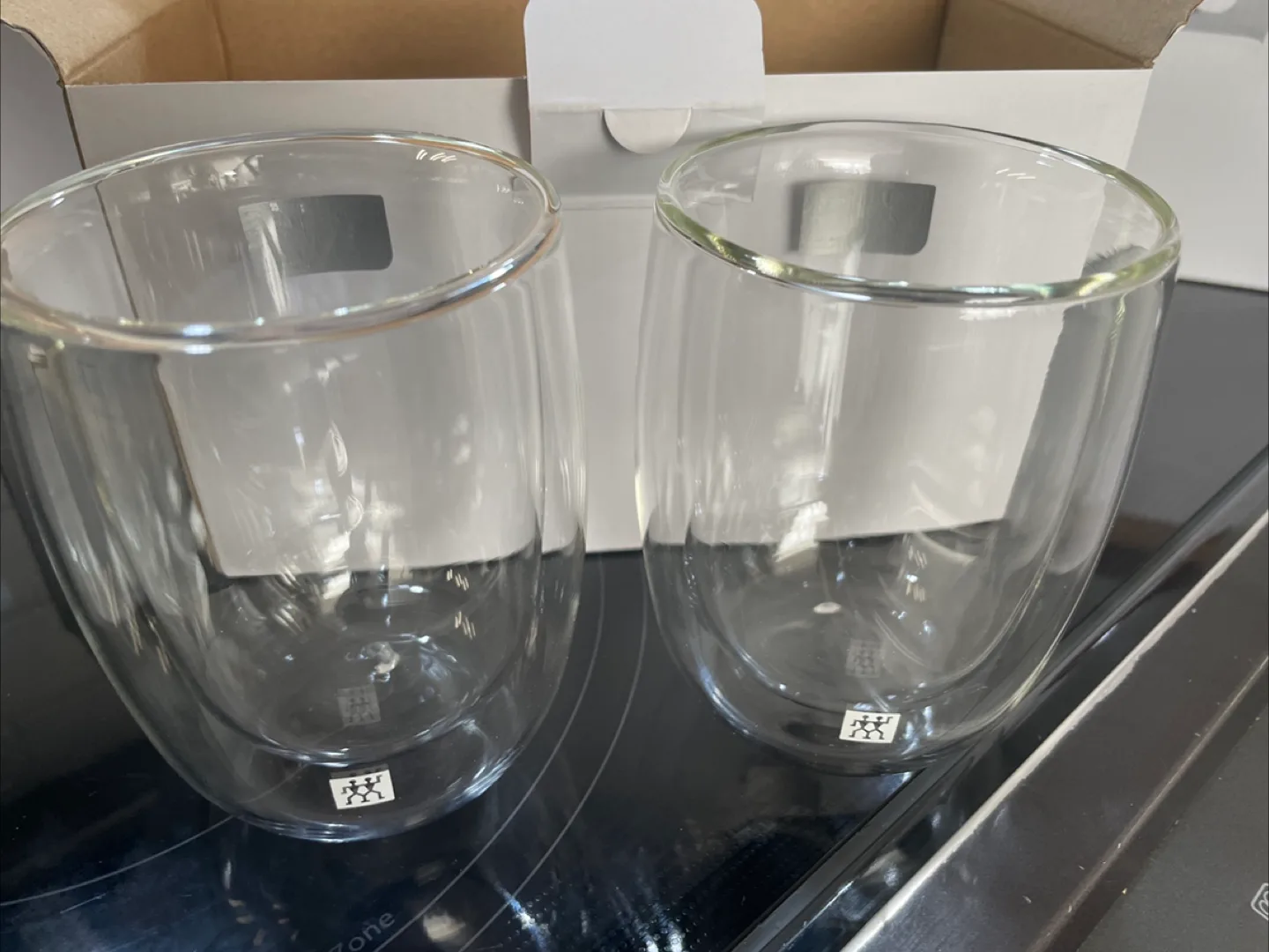 6 New Zwilling Sorrento Double Wall Coffee Glasses (Set of 6) image indicator(3)