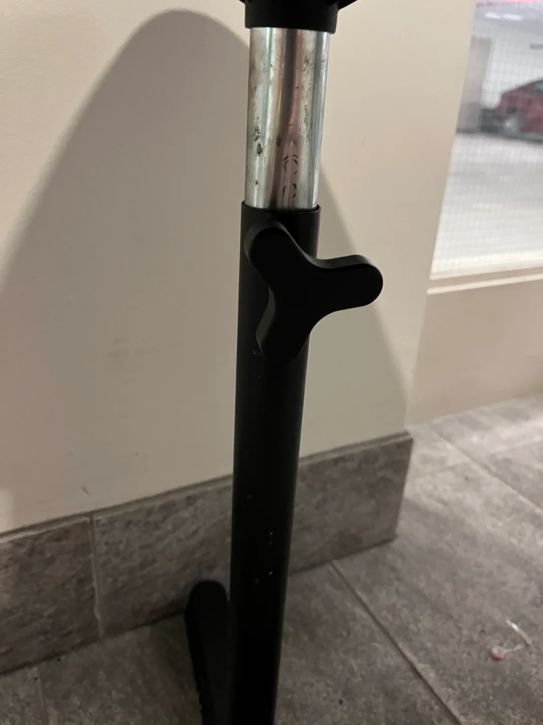 IKEA Black Side Table/computer table (adjustable hight) image indicator(3)