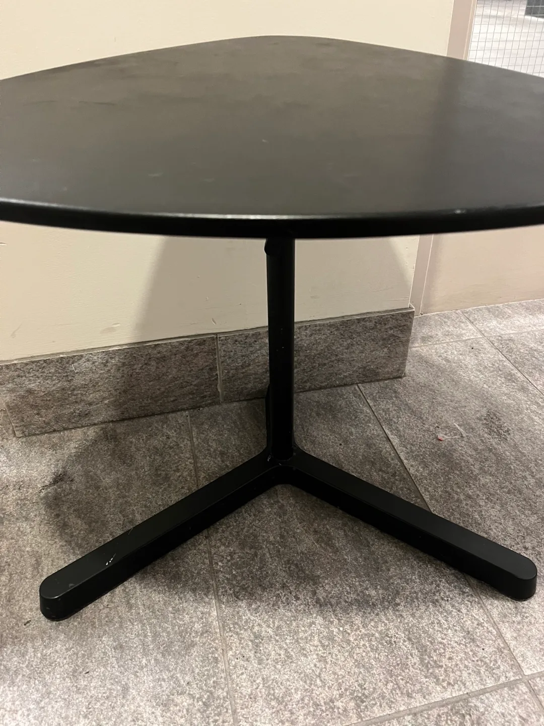 IKEA Black Side Table/computer table (adjustable hight) image indicator(2)