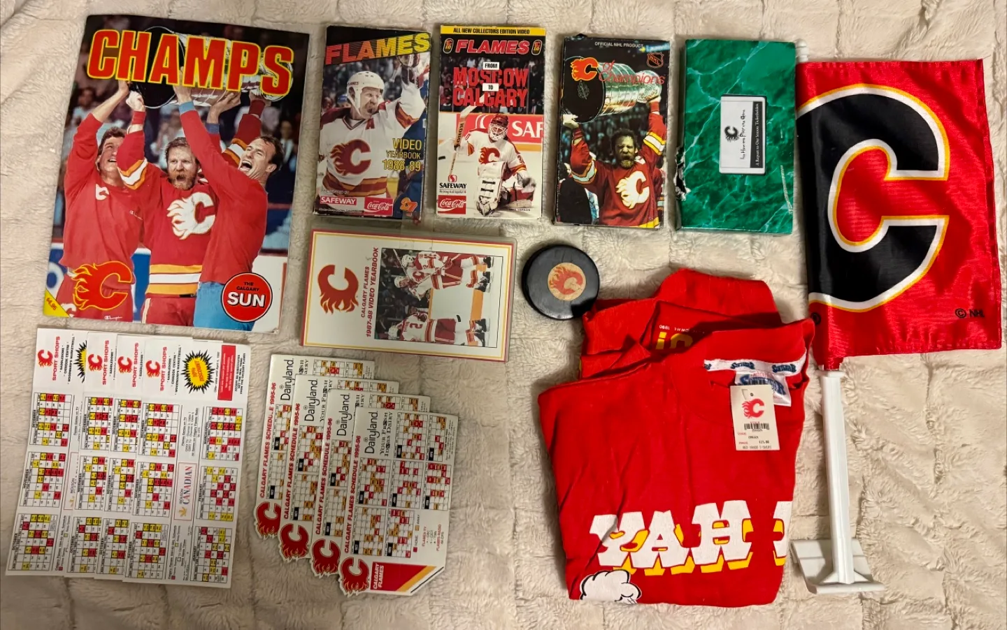 Calgary Flames Memorabilia Collection thumbnail