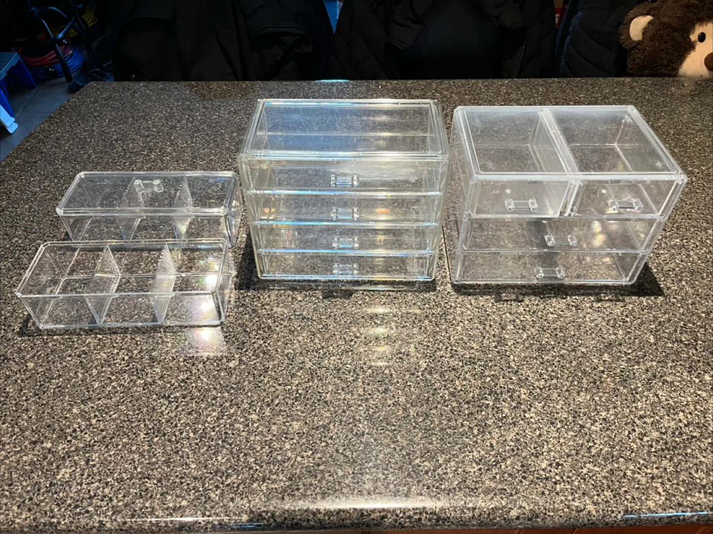 Clear makeup and skincare drawers thumbnail