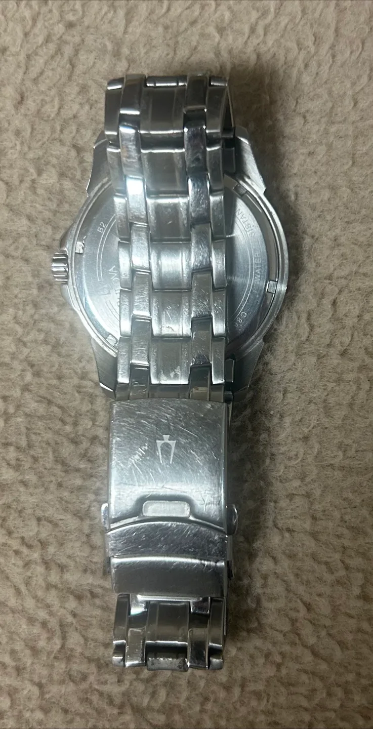 Bulova 96C107 41 mm Silver Tone Stainless Steele Men’s Watch image indicator(6)