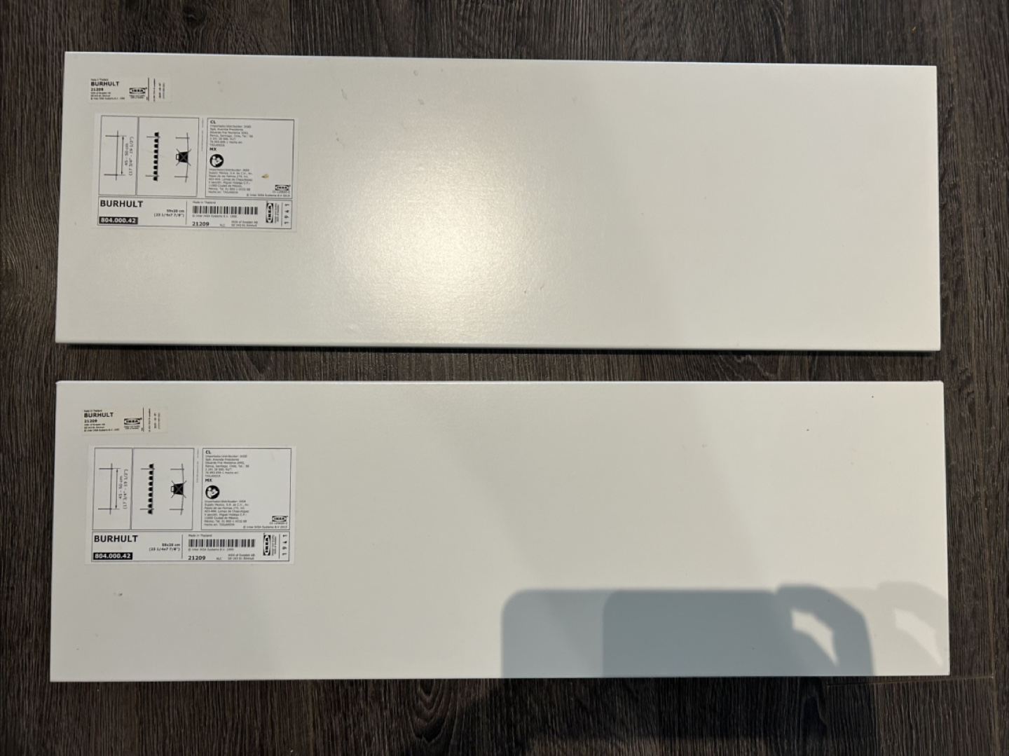 IKEA BURHULT Shelf - White