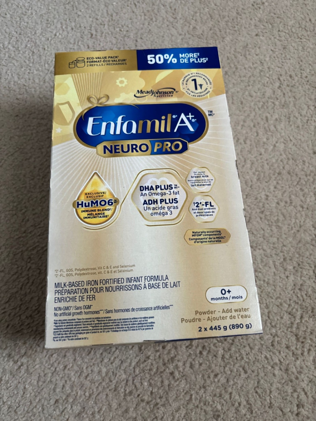 Enfamil A+ Neuro Pro Infant Formula - New