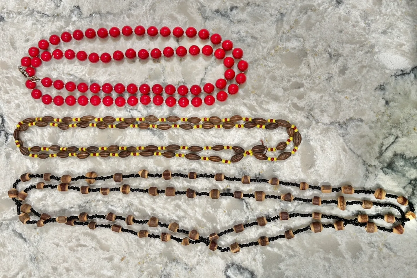 Set of 3 Beaded Necklaces ($3 each) thumbnail