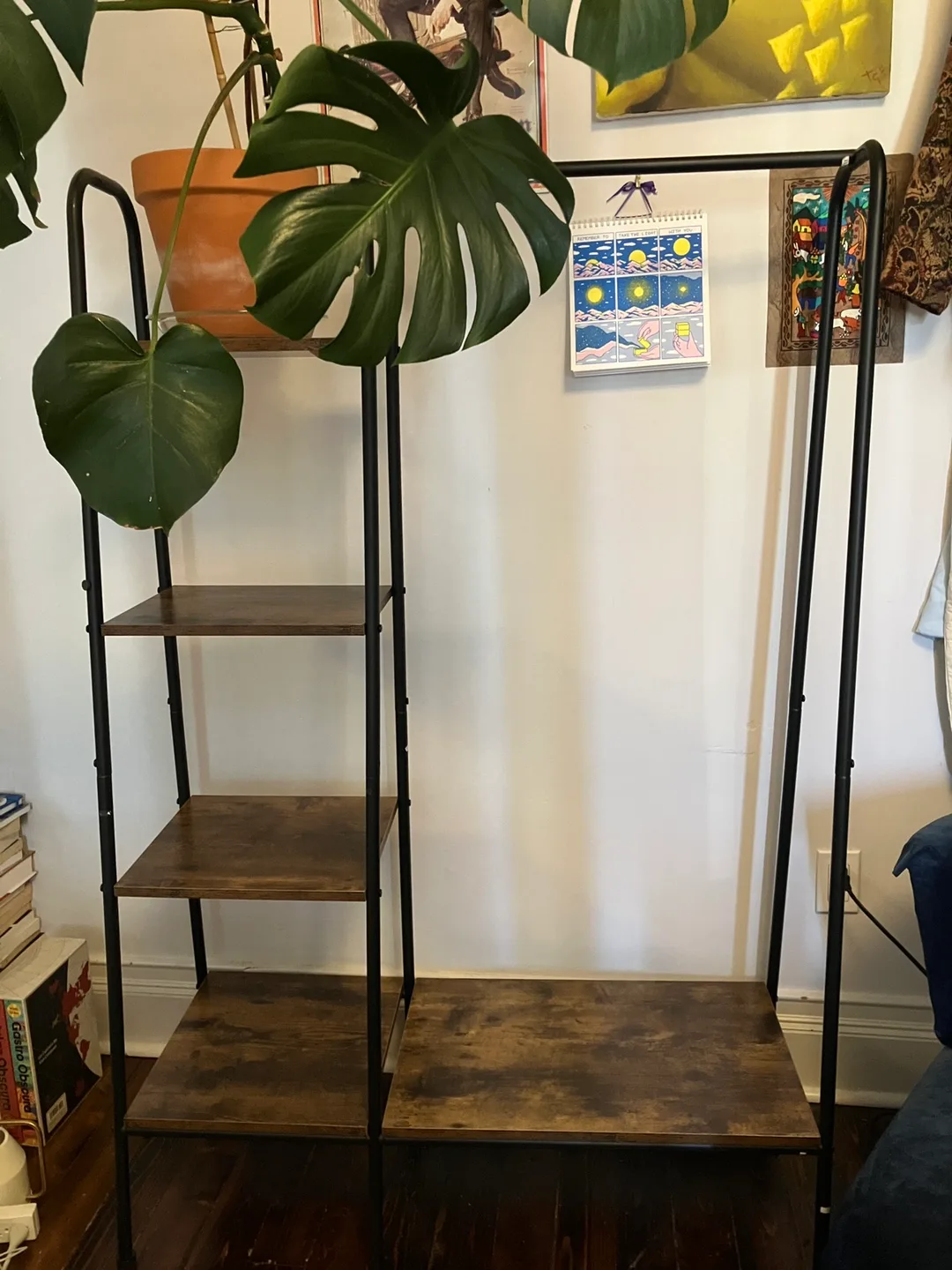 Clothing Rack with Shelves thumbnail