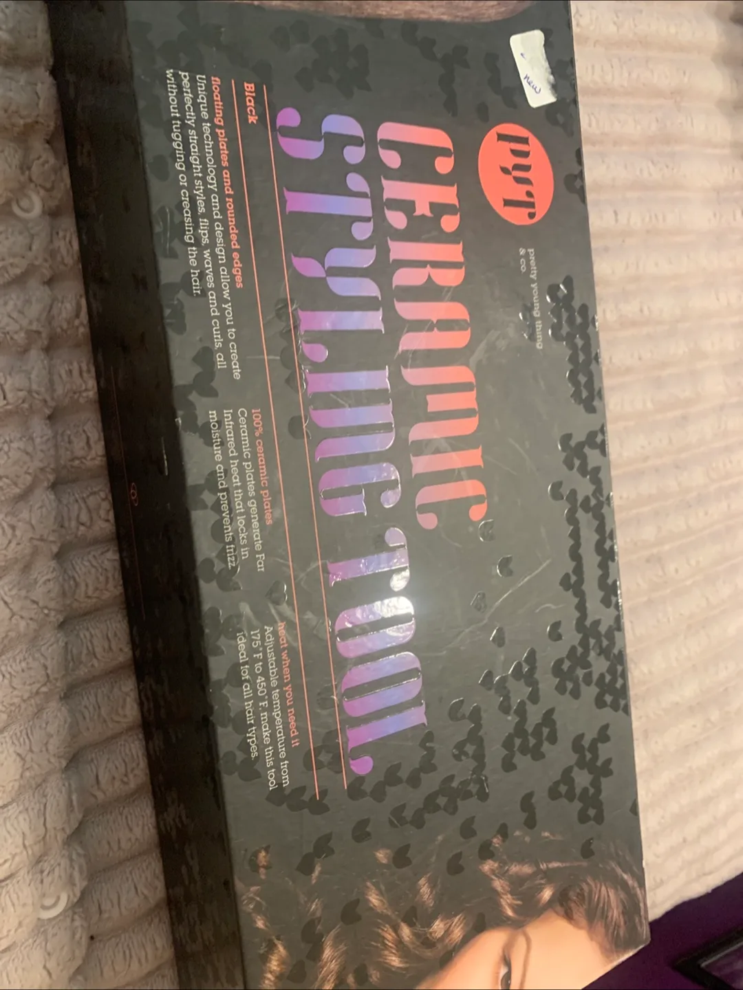 PYT Ceramic Styling Tool - Like New! thumbnail