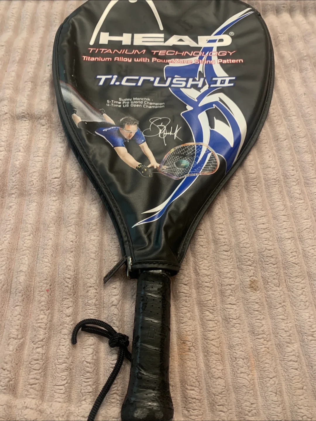 Head Ti. Crush II Titanium Technology Racquetball Racket thumbnail