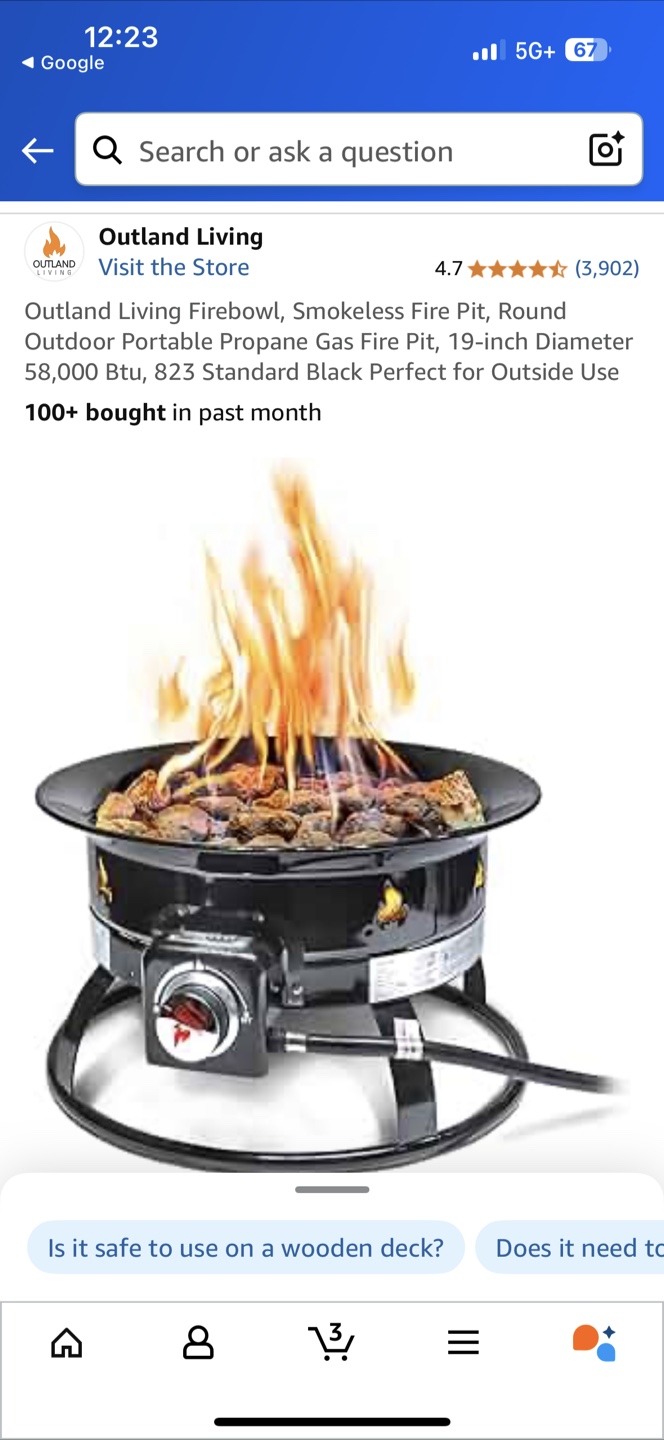 Outland Living Firebowl.