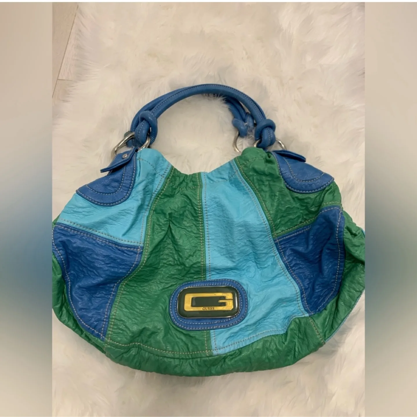 GUESS Leather Hobo Bag thumbnail