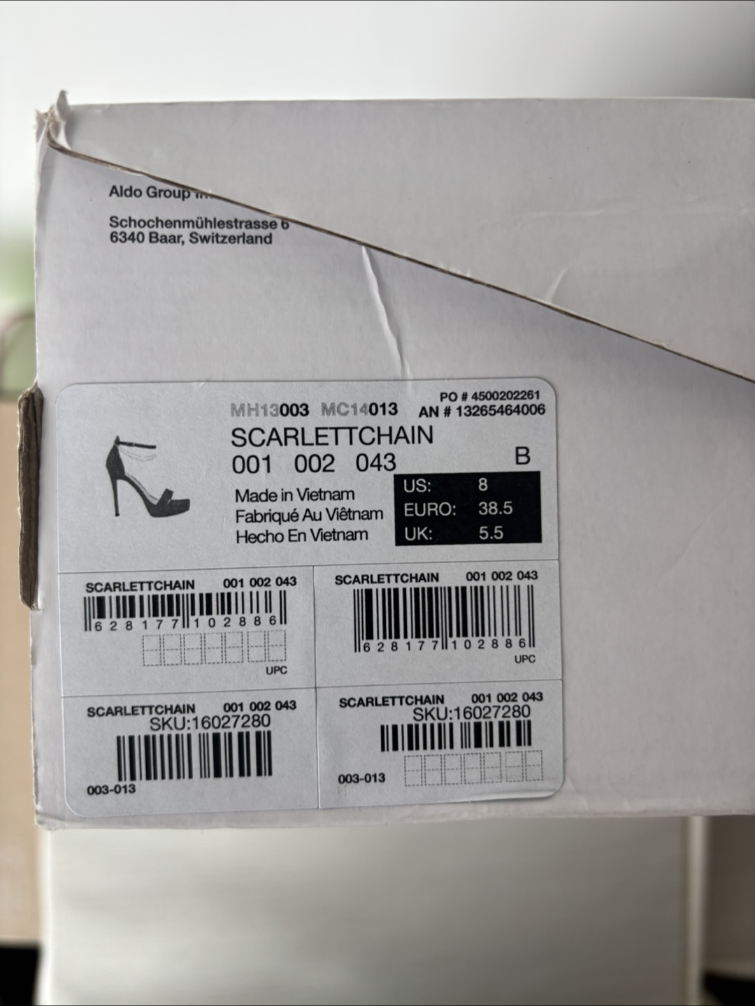 Aldo Scarlettchain Heels - US Size 8 - photo 2