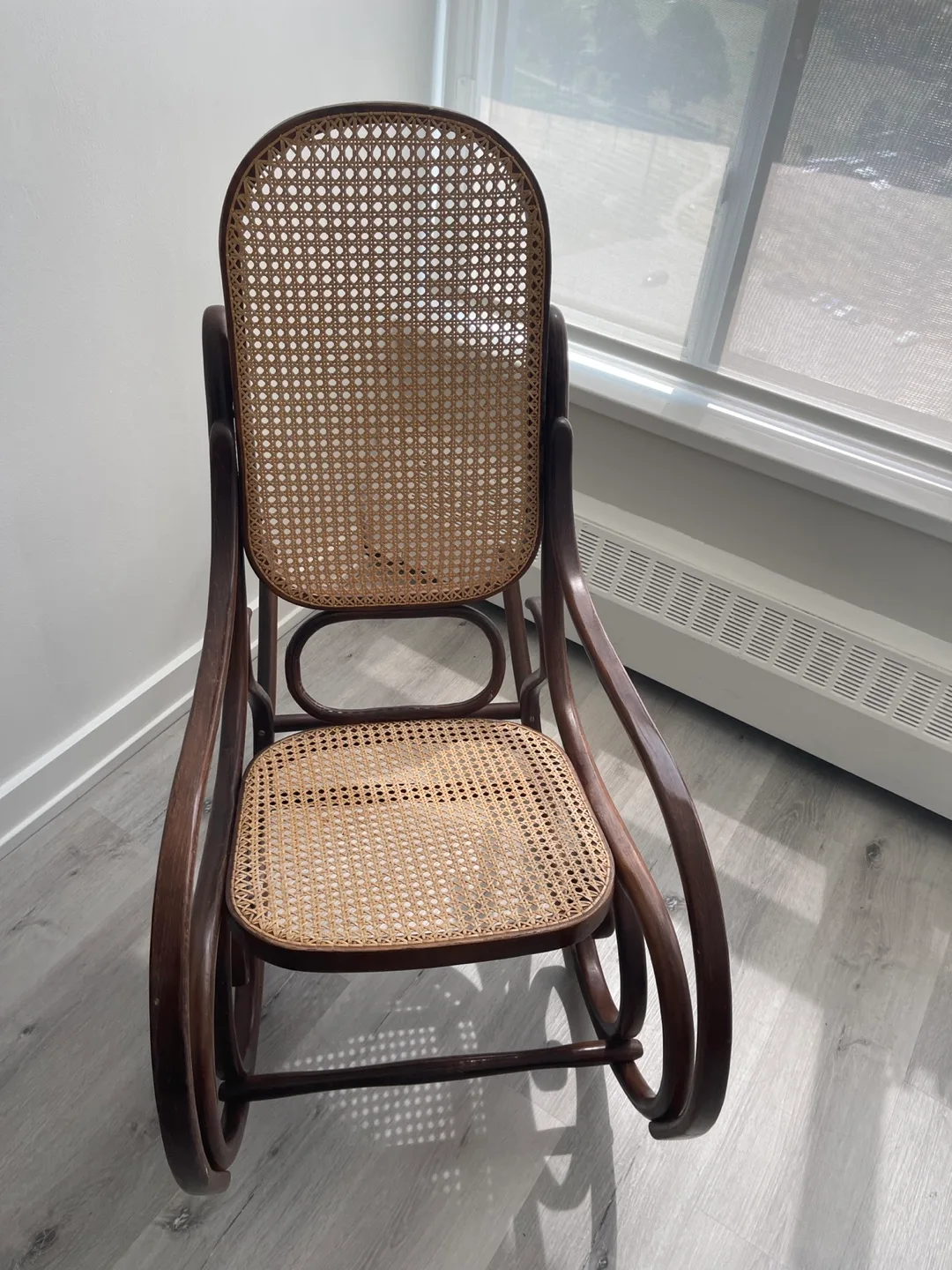 Antique Wicker Rocking Chair thumbnail