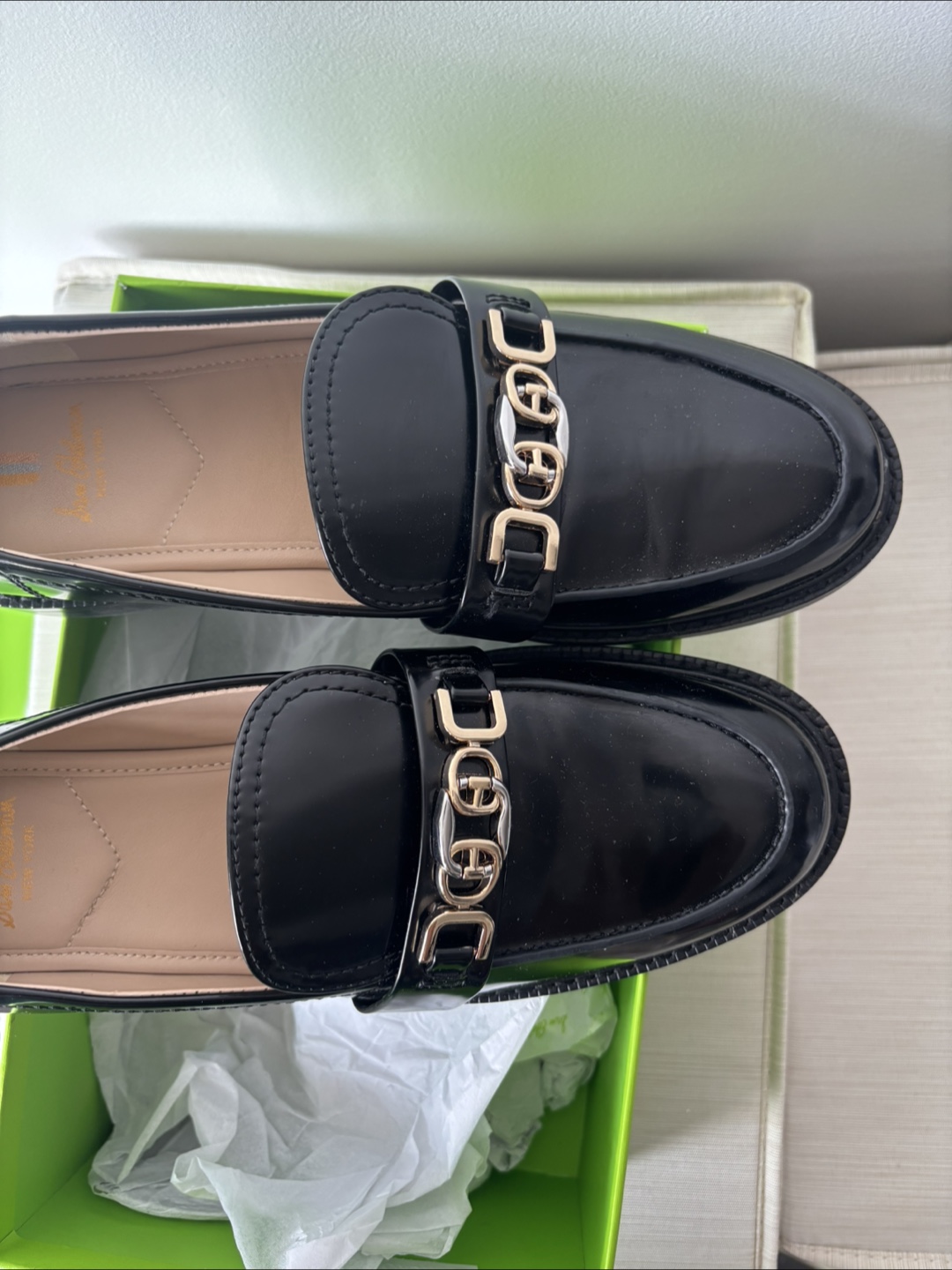 Sam Edelman Christy Black Loafers - Size 9